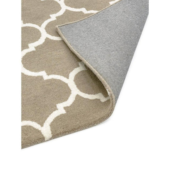 Albany Ogee Modern Geometric Hand-Woven Wool Camel Rug-Asiatic Carpets-Rug Love - The Most Loved Rug Store