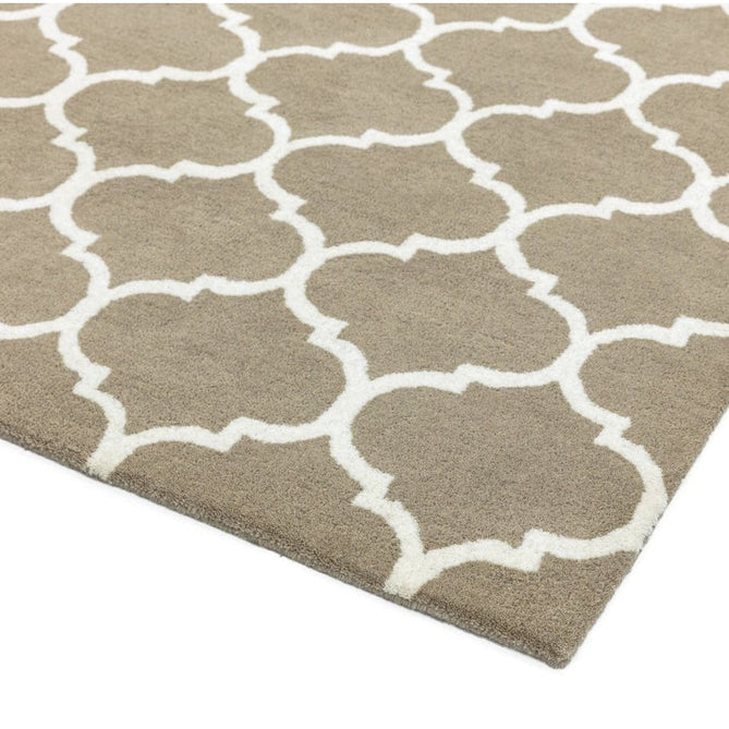 Albany Ogee Modern Geometric Hand-Woven Wool Camel Rug-Asiatic Carpets-Rug Love - The Most Loved Rug Store