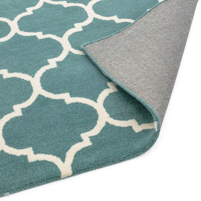 Albany Ogee Modern Geometric Hand-Woven Wool Duck Egg Rug-Asiatic Carpets-Rug Love - The Most Loved Rug Store