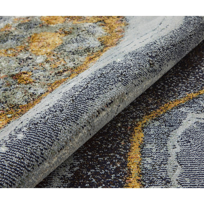 Amara AMA103 Modern Abstract Marbled Granite Stone High-Density Soft-Touch Polyester Grey/Blue/Bronze Rug-Concept Looms-Rug Love - The Most Loved Rug Store