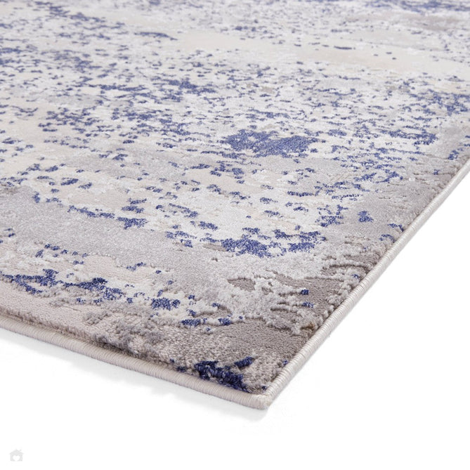 Artemis B9289A Modern Abstract Marbled Metallic Shimmer Textured High-Density Soft-Touch Grey/Blue/Cream Rug-Think Rugs-Rug Love - The Most Loved Rug Store