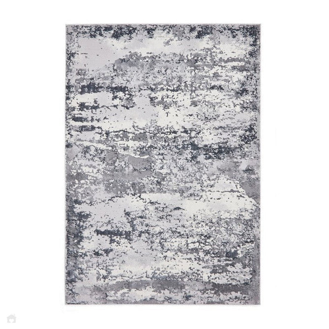 Artemis B9289A Modern Abstract Marbled Metallic Shimmer Textured High-Density Soft-Touch Grey/Silver/Cream Rug-Think Rugs-Rug Love - The Most Loved Rug Store