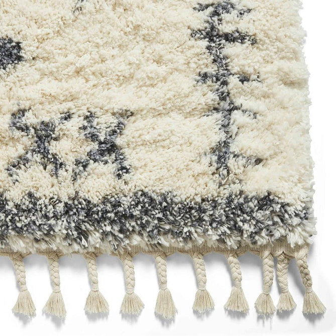 Aspen 1537 Modern Moroccan Berber Soft Plush Boho Shaggy Tassel Ivory/Grey Rug-Think Rugs-Rug Love - The Most Loved Rug Store