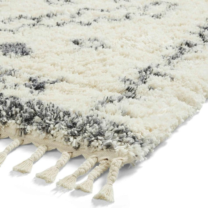 Aspen 1537 Modern Moroccan Berber Soft Plush Boho Shaggy Tassel Ivory/Grey Rug-Think Rugs-Rug Love - The Most Loved Rug Store