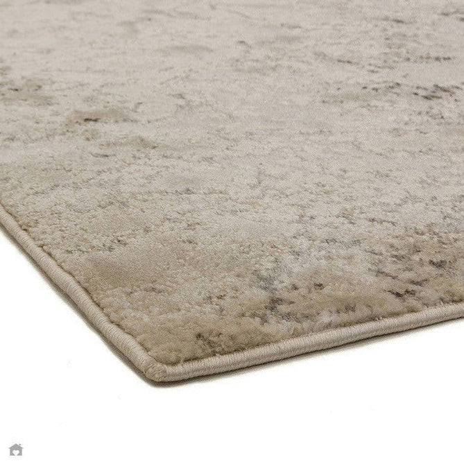 Buy Asiatic Carpets Aurora AU03 Solar Modern Abstract Distressed Marbled Metallic Shimmer Textured High-Density Soft Smooth Flat-Pile Silver/Beige/Grey/Cream Runner Lowest Price | Rug Love