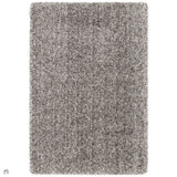 Barnaby Super Plush Heavyweight High-Density Luxury Hand-Woven Super Soft-Touch High-Pile Plain Polyester Shaggy Graphite Grey/Charcoal Rug