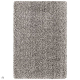 Barnaby Super Plush Heavyweight High-Density Luxury Hand-Woven Super Soft-Touch High-Pile Plain Polyester Shaggy Graphite Grey/Charcoal Rug