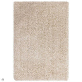 Barnaby Super Plush Heavyweight High-Density Luxury Hand-Woven Super Soft-Touch High-Pile Plain Polyester Shaggy Natural/Light Sand Rug