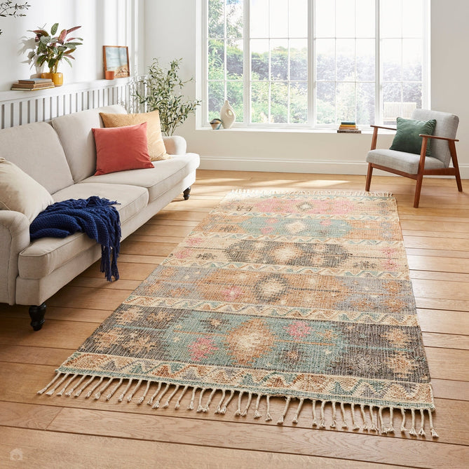 Bazaar Jute 23430 Multicolour Rug-Think Rugs-Rug Love - The Most Loved Rug Store