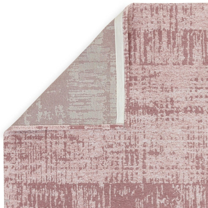 Beau Modern Abstract Distressed Shimmer Soft Textured Flatweave Blush Pink Rug-Asiatic Carpets-Rug Love - The Most Loved Rug Store