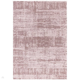 Beau Modern Abstract Distressed Shimmer Soft Textured Flatweave Blush Pink/Ivory Rug