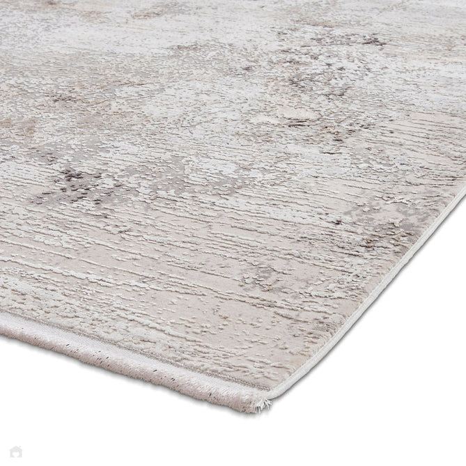 Bellagio 2790 Modern Abstract Distressed Marbled Metallic Shimmer Textured Ultra High-Density Soft Flat Pile Beige Rug-Think Rugs-Rug Love - The Most Loved Rug Store