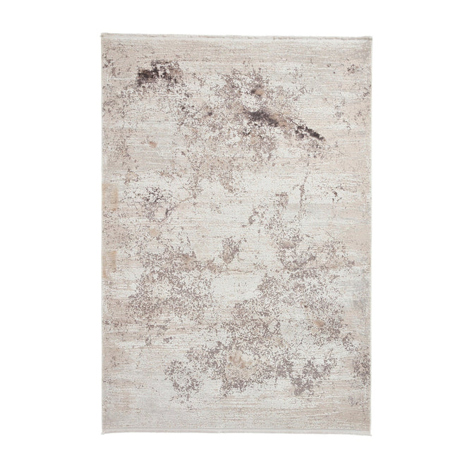 Bellagio 2790 Modern Abstract Distressed Marbled Metallic Shimmer Textured Ultra High-Density Soft Flat Pile Beige Rug-Think Rugs-Rug Love - The Most Loved Rug Store