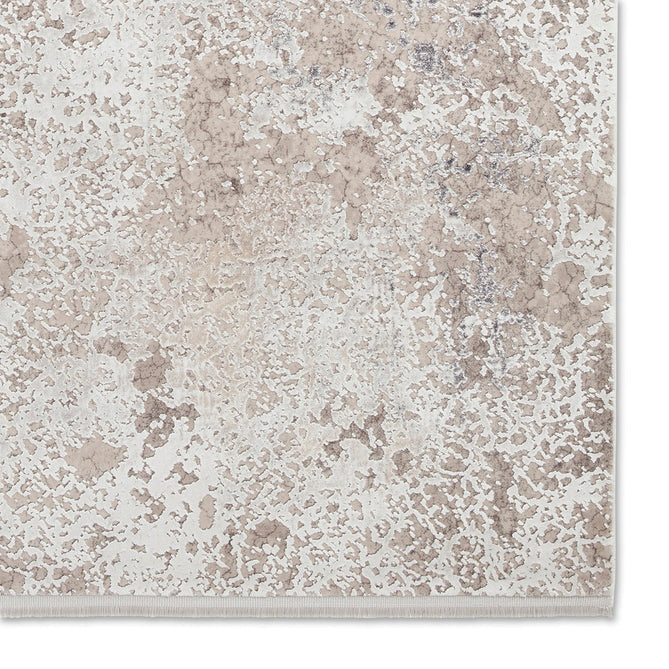 Bellagio 9196 Modern Abstract Distressed Marbled Metallic Shimmer Textured Ultra High-Density Soft Flat Pile Beige Rug-Think Rugs-Rug Love - The Most Loved Rug Store