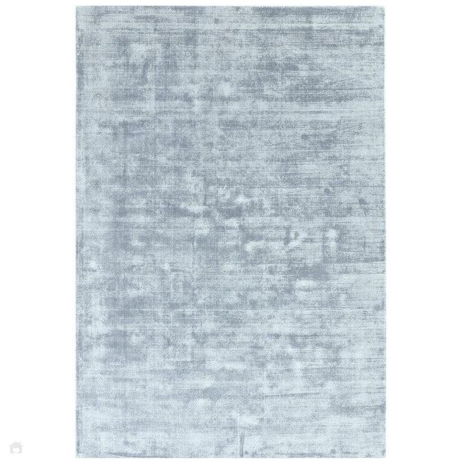 Blade Modern Plain Distressed Shimmer Hand-Woven Textured Silky Viscose Flatweave Airforce Blue Rug-Asiatic Carpets-Rug Love - The Most Loved Rug Store