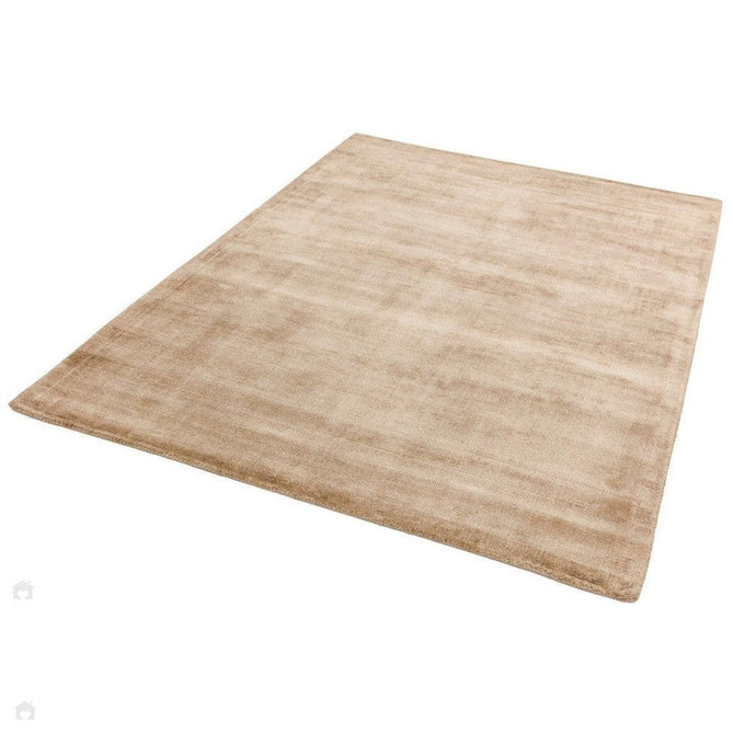 Blade Modern Plain Distressed Shimmer Hand-Woven Textured Silky Viscose Flatweave Champagne Beige Rug-Asiatic Carpets-Rug Love - The Most Loved Rug Store