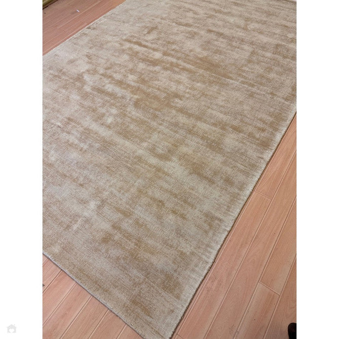 Blade Modern Plain Distressed Shimmer Hand-Woven Textured Silky Viscose Flatweave Champagne Beige Rug-Asiatic Carpets-Rug Love - The Most Loved Rug Store