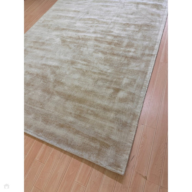 Blade Modern Plain Distressed Shimmer Hand-Woven Textured Silky Viscose Flatweave Champagne Beige Rug-Asiatic Carpets-Rug Love - The Most Loved Rug Store