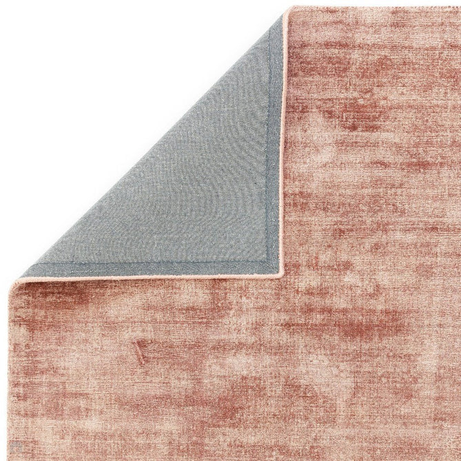 Blade Modern Plain Distressed Shimmer Hand-Woven Textured Silky Viscose Flatweave Earth Terracotta Rug-Asiatic Carpets-Rug Love - The Most Loved Rug Store