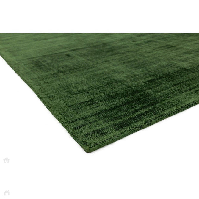 Blade Modern Plain Distressed Shimmer Hand-Woven Textured Silky Viscose Flatweave Green Rug-Asiatic Carpets-Rug Love - The Most Loved Rug Store