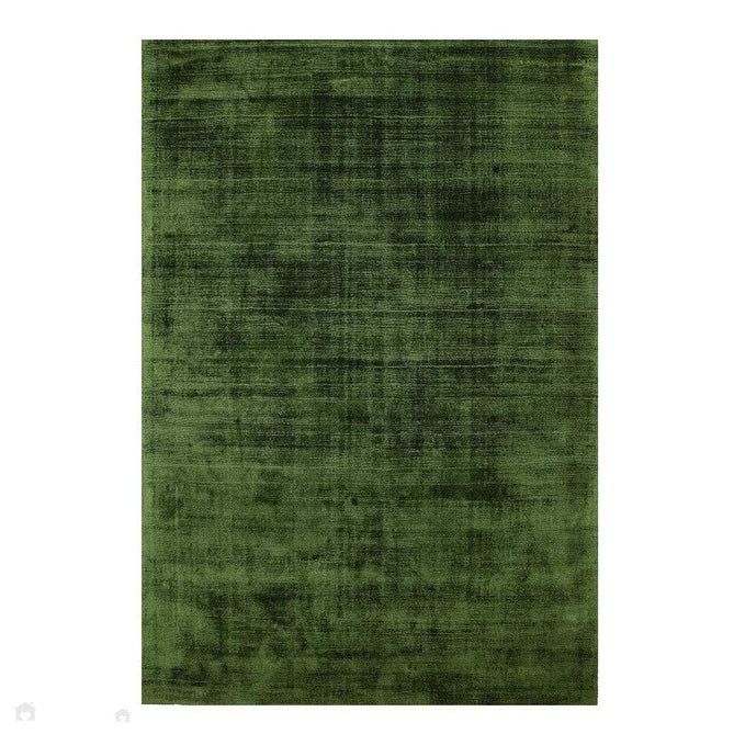 Blade Modern Plain Distressed Shimmer Hand-Woven Textured Silky Viscose Flatweave Green Rug-Asiatic Carpets-Rug Love - The Most Loved Rug Store