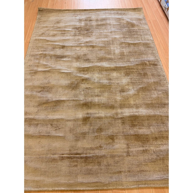 Blade Modern Plain Distressed Shimmer Hand-Woven Textured Silky Viscose Flatweave Mocha Rug-Asiatic Carpets-Rug Love - The Most Loved Rug Store