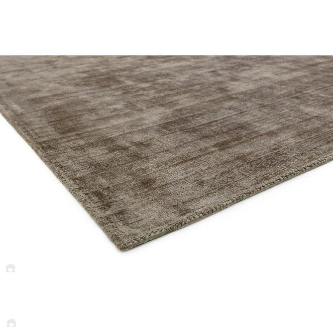 Blade Modern Plain Distressed Shimmer Hand-Woven Textured Silky Viscose Flatweave Mocha Rug-Asiatic Carpets-Rug Love - The Most Loved Rug Store