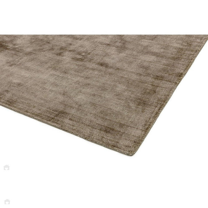 Blade Modern Plain Distressed Shimmer Hand-Woven Textured Silky Viscose Flatweave Mocha Rug-Asiatic Carpets-Rug Love - The Most Loved Rug Store