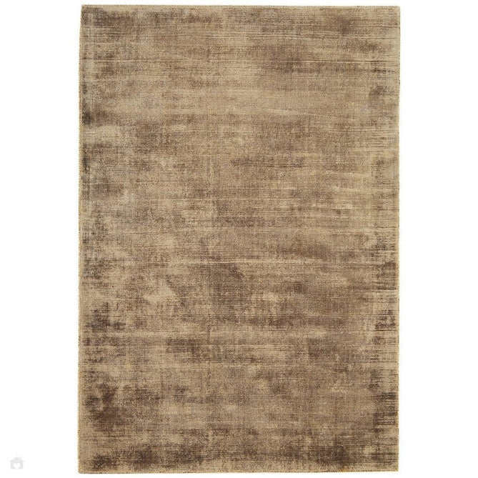 Blade Modern Plain Distressed Shimmer Hand-Woven Textured Silky Viscose Flatweave Mocha Rug-Asiatic Carpets-Rug Love - The Most Loved Rug Store