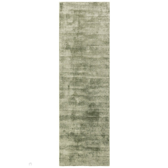 Blade Modern Plain Distressed Shimmer Hand-Woven Textured Silky Viscose Flatweave Sage Rug-Asiatic Carpets-Rug Love - The Most Loved Rug Store