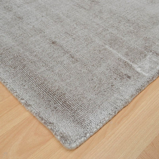 Blade Modern Plain Distressed Shimmer Hand-Woven Textured Silky Viscose Flatweave Smoke Rug-Asiatic Carpets-Rug Love - The Most Loved Rug Store