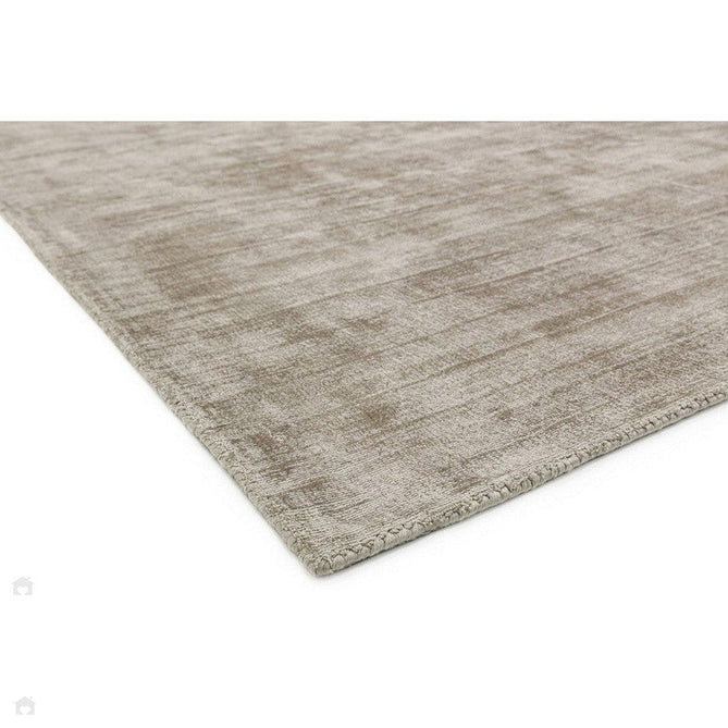 Blade Modern Plain Distressed Shimmer Hand-Woven Textured Silky Viscose Flatweave Smoke Rug-Asiatic Carpets-Rug Love - The Most Loved Rug Store