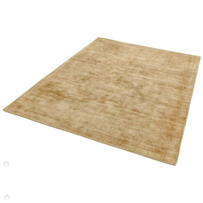 Blade Modern Plain Distressed Shimmer Hand-Woven Textured Silky Viscose Flatweave Soft Gold/Beige Rug-Asiatic Carpets-Rug Love - The Most Loved Rug Store