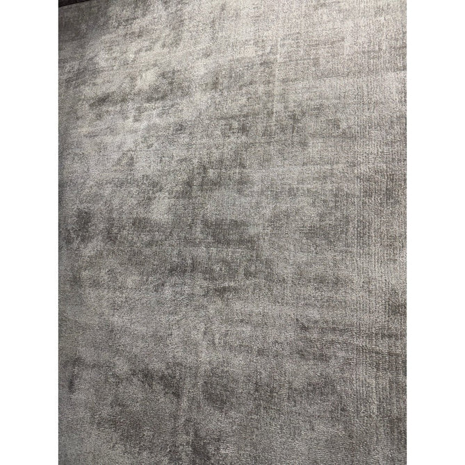 Blade Slim Border Modern Plain Distressed Shimmer Hand-Woven Textured Silky Viscose Flatweave Silver/Grey Border Rug-Asiatic Carpets-Rug Love - The Most Loved Rug Store