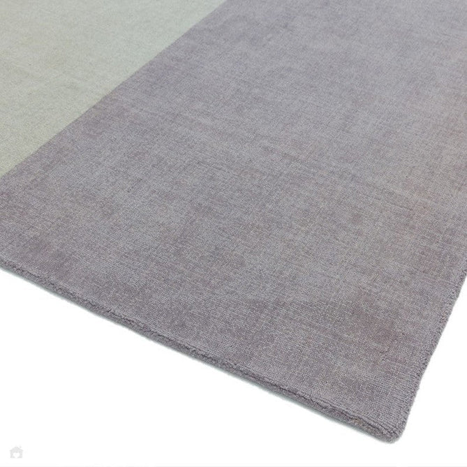 Blox Modern Plain Geometric Hand-Woven Textured Low-Pile Wool Heather/Purple/Grey Rug-Asiatic Carpets-Rug Love - The Most Loved Rug Store