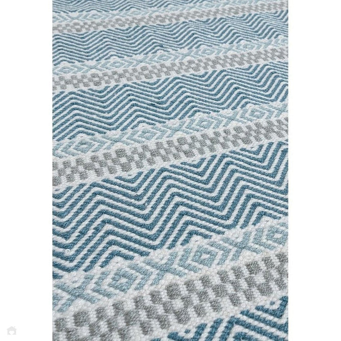 Boardwalk Modern Striped Hand-Woven Durable Stain-Resistant Weatherproof Flatweave In-Outdoor Blue/Grey/Cream Rug-Asiatic Carpets-Rug Love - The Most Loved Rug Store