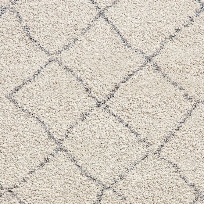 Boho 5413 Modern Moroccan Berber Soft Plush Shaggy Cream Rug-Think Rugs-Rug Love - The Most Loved Rug Store