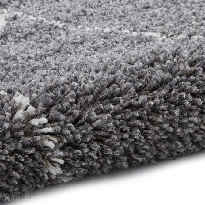 Boho 8280 Modern Moroccan Berber Soft Plush Shaggy Grey Rug-Think Rugs-Rug Love - The Most Loved Rug Store