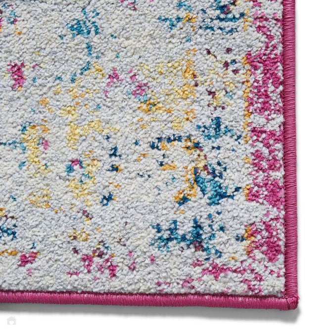 Boston Modern Traditional G0532 Fuschia/Blue Rug-Think Rugs-Rug Love - The Most Loved Rug Store