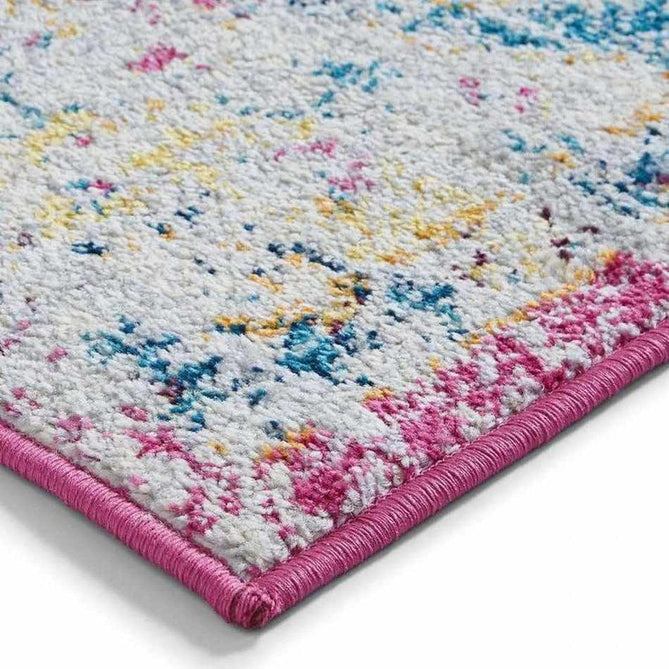 Boston Modern Traditional G0532 Fuschia/Blue Rug-Think Rugs-Rug Love - The Most Loved Rug Store