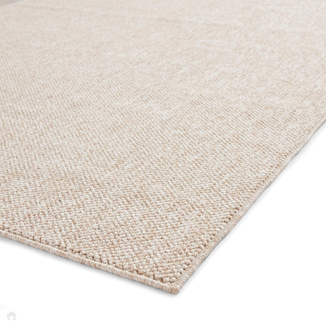 Boucle E6403 Modern Plain Textured Beaded Boucle Pile Soft-Touch Polyester Flatweave Brown Rug-Think Rugs-Rug Love - The Most Loved Rug Store