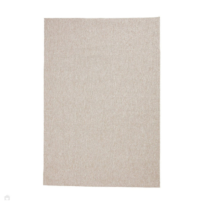 Boucle E6403 Modern Plain Textured Beaded Boucle Pile Soft-Touch Polyester Flatweave Brown Rug-Think Rugs-Rug Love - The Most Loved Rug Store