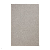 Boucle E6403 Modern Plain Textured Beaded Boucle Pile Soft-Touch Polyester Flatweave Grey Rug