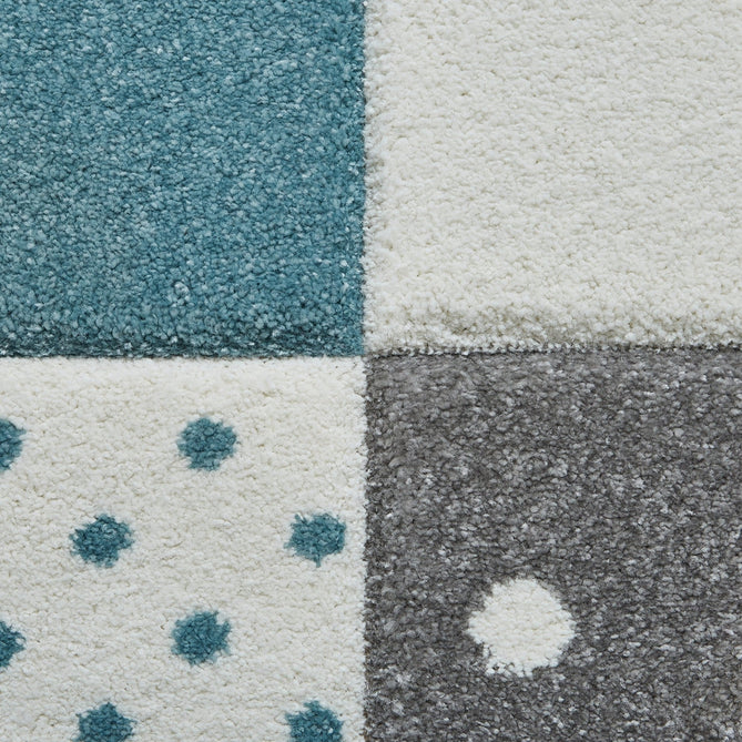 Brooklyn 20340 Kids Patchwork Soft Blue Rug-Think Rugs-Rug Love - The Most Loved Rug Store