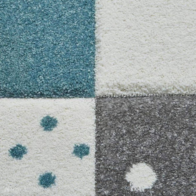 Brooklyn 20340 Kids Patchwork Soft Blue Rug-Think Rugs-Rug Love - The Most Loved Rug Store