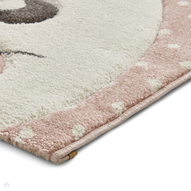 Brooklyn 20341 Kids Rabbit Soft Pink Rug-Think Rugs-Rug Love - The Most Loved Rug Store