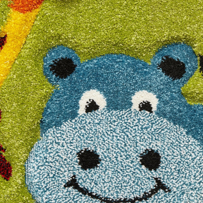 Brooklyn 53747 Kids Jungle Soft Green Rug-Think Rugs-Rug Love - The Most Loved Rug Store