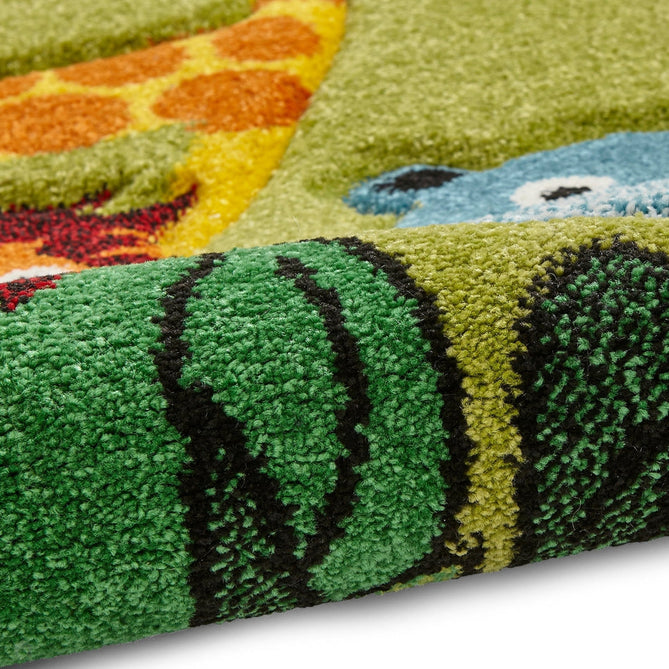 Brooklyn 53747 Kids Jungle Soft Green Rug-Think Rugs-Rug Love - The Most Loved Rug Store