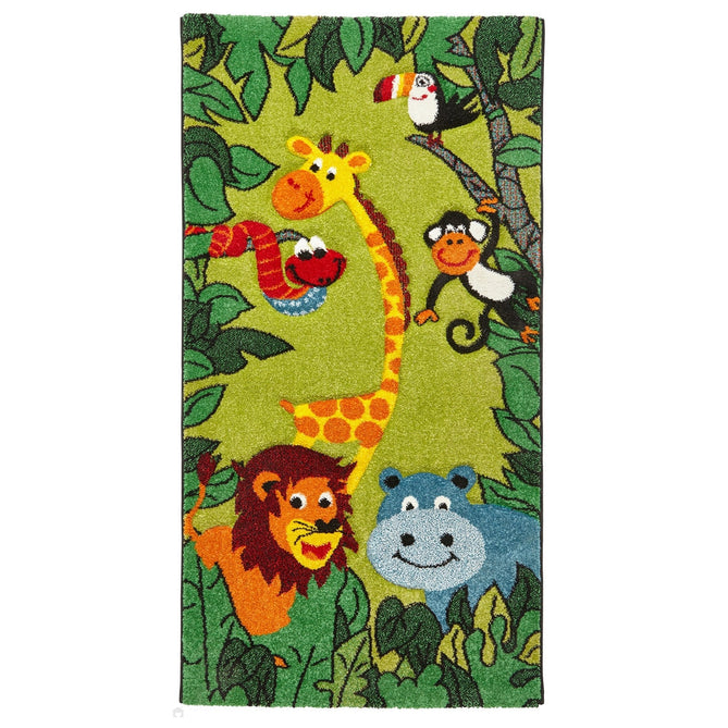 Brooklyn 53747 Kids Jungle Soft Green Rug-Think Rugs-Rug Love - The Most Loved Rug Store