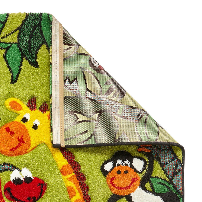 Brooklyn 53747 Kids Jungle Soft Green Rug-Think Rugs-Rug Love - The Most Loved Rug Store